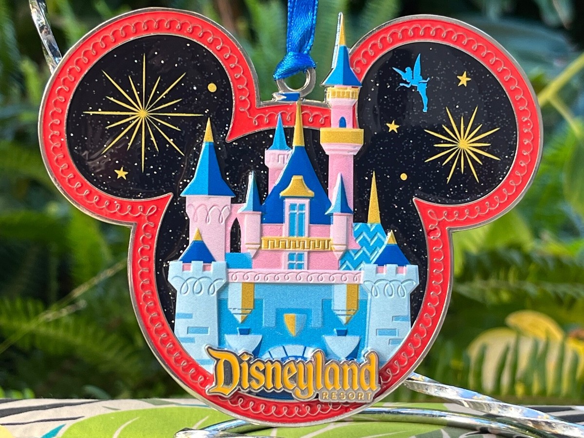Disney Parks 2024 Mickey Icon Disneyland Castle 2 Sided 3D