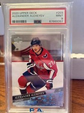 2020 Upper Deck #203 Alexander Alexeyev PSA 9