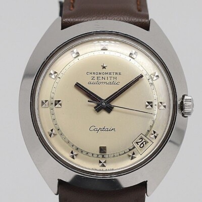 Zenith Captain Date Silver Dial Men's Watch