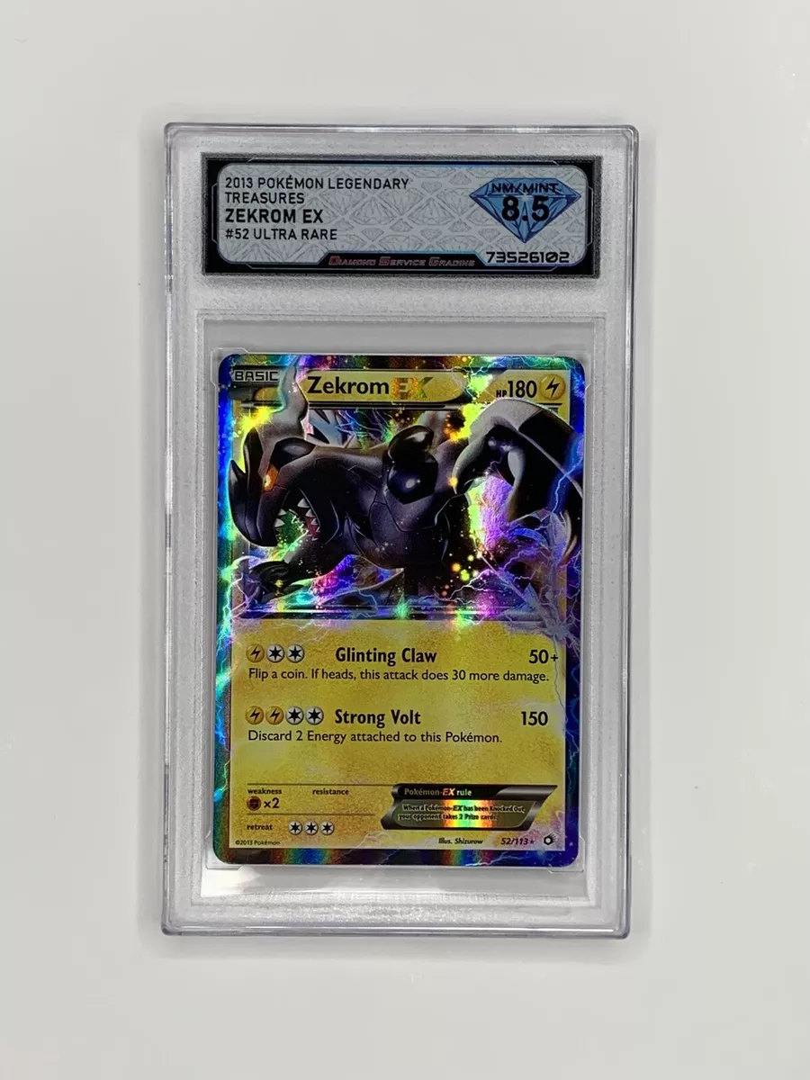 Zekrom EX #52 Prices, Pokemon Legendary Treasures