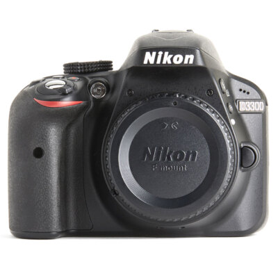 Nikon D3300 Digital SLR Camera Body Only CMOS Sensor Black