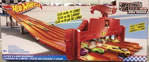 pista hot wheels 6 carriles