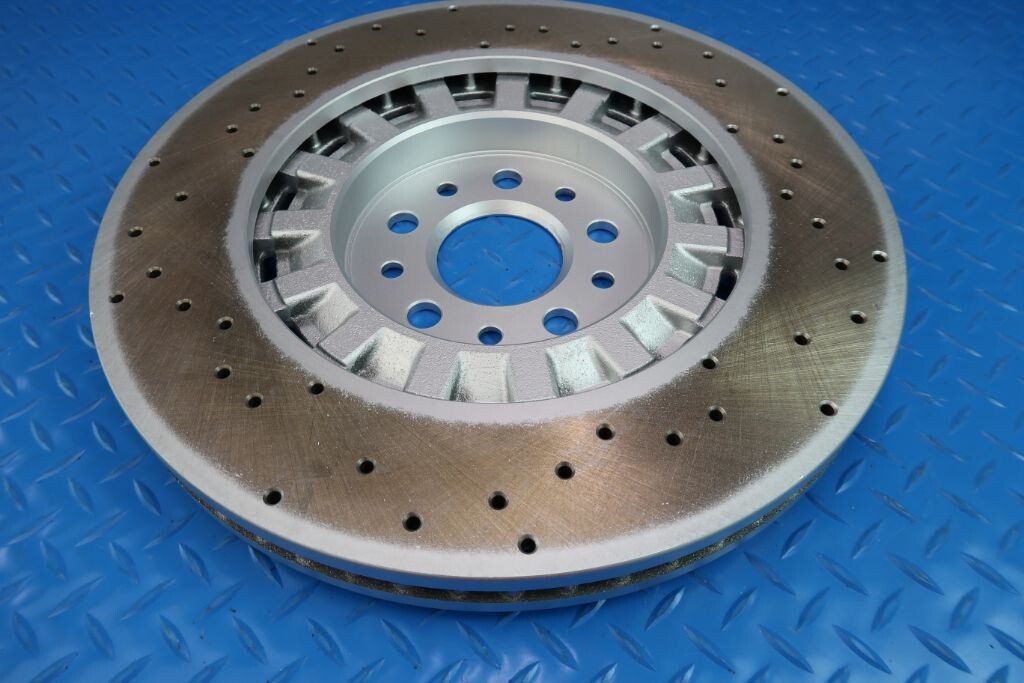 Maserati Quattroporte GTS V8 3.8 front rear brake disk rotors TopEuro #12060