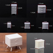 Mini Model Nightstand Bedside Table Cabinet F...