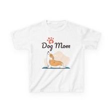 Kids T-Shirt, Cute Dog Mom Tee Shirt, Dog Lover Gift, Animal Parent Top, Pet