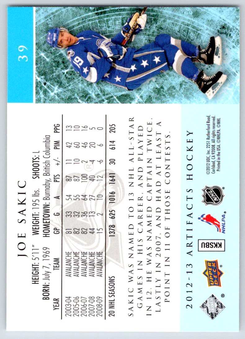 2012-13 Upper Deck Artifacts NHL Hockey Cards - U-Pick From List - Picture 79 of 201