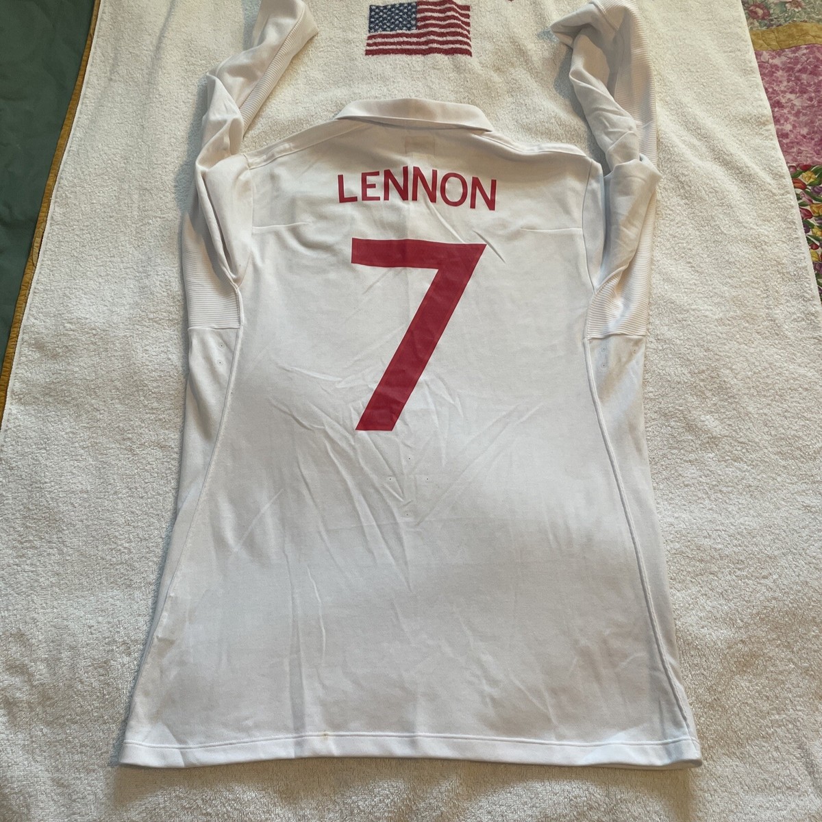 2009 Umbro Aaron Lennon Ukraine Soccer Jersey Men Size 40 | eBay
