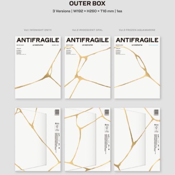 ＊あーーー様＊LE SSERAFIM ANTIFRAGILE 直筆サイン入りCD あーーー様＊LE SSERAFIM ANTIFRAGILE 直筆サイン入りCD K-POP