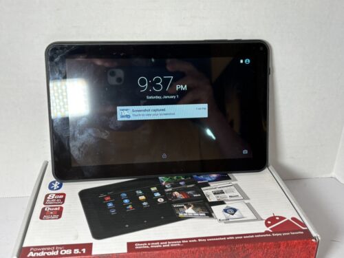NAXA 9” Bluetooth Tablet Powered By Android OS 5.1 NID 9002 - Picture 3 of 3