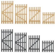 6FT Picket Fence Gate Wooden Garden Gate Decorative Garden Gate Outdoor Gate New