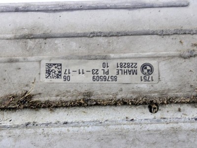 BMW 5 Serie G30 530d 2017 RHD Ladeluftkühler kühler 17518576509  