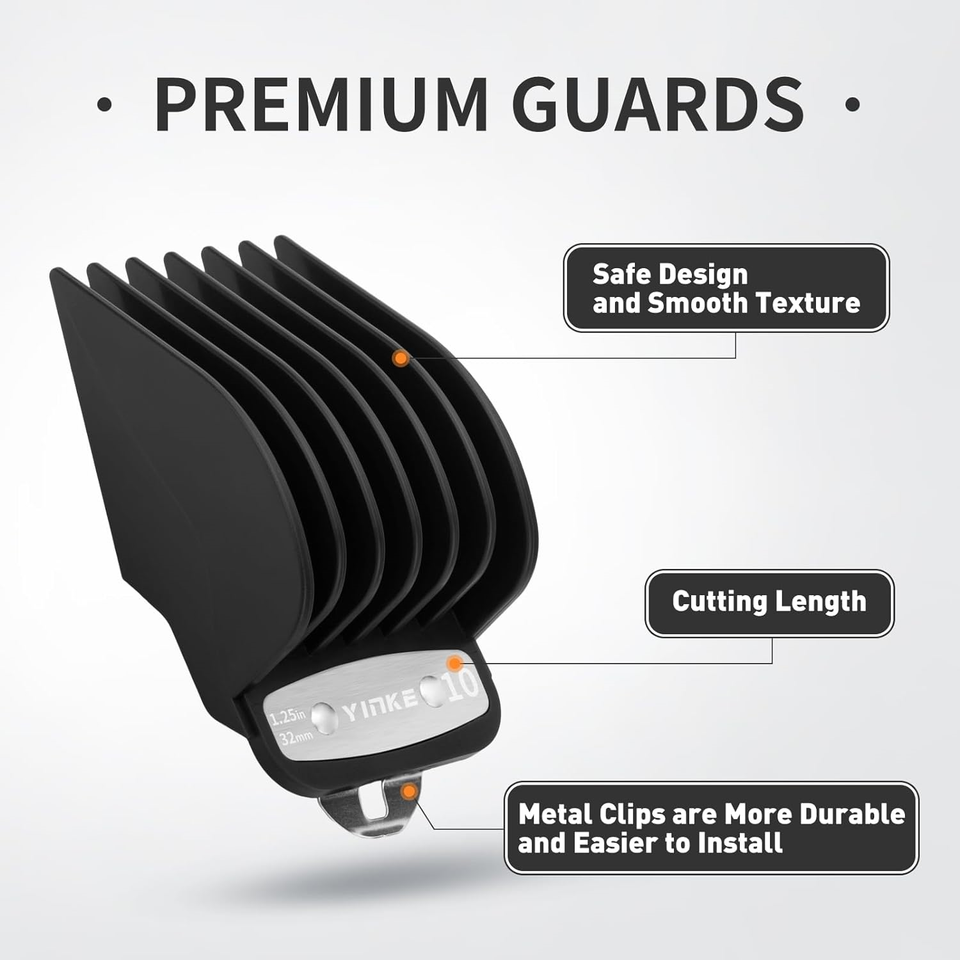 Clipper Guards Set 10 12 16 for Wahl Clippers Hair Clipper Guards for