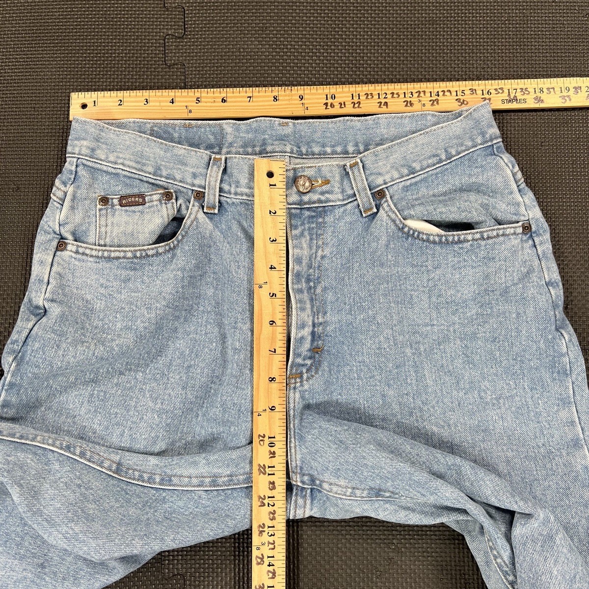 Vintage 90s Denim Riders Tapered Jeans Womens 14P Petite (32x28.5