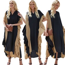 Muslim Women Maxi Dress Oversize Abaya Kaftan Robe Party Robe Loose Turkey New