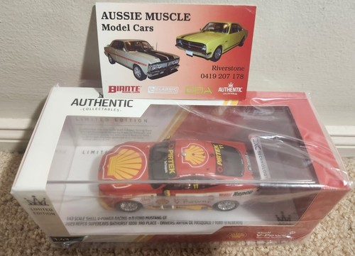 1:43 Authentic DJR Mustang GT Shell #11 Pasquale / D'Alberto 2023 Bathurst 3rd - Picture 2 of 5