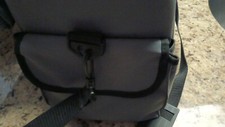  Camera Bag 12  Black and Gray With hook and loop closure. Great condition 