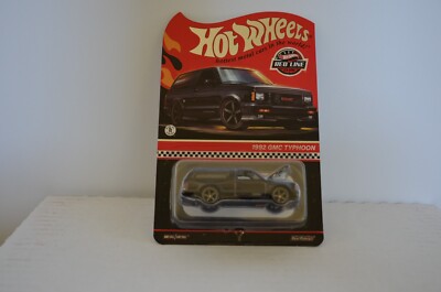 HOT WHEELS 2024 REDLINE CLUB EXCLUSIVE 1992 GMC TYPHOON