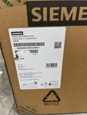 6SE6440-2UD33-0EA1 Siemens inverter NEW 6SE64402UD330EA1 Free Shipping