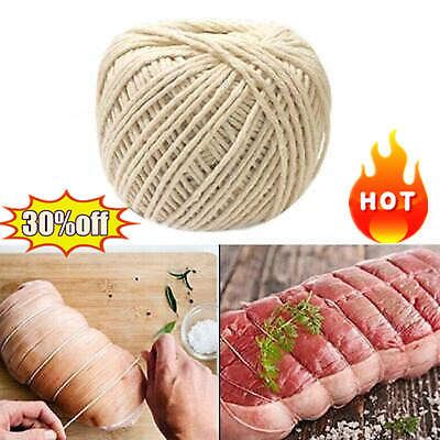 70M Butcher's Cotton Twine Meat Barbecue Sausage Tie Meat Strings ...