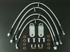 Techna-fit Stainless Steel Braided Brake Lines 2006-2011 Honda Civic Si Ex