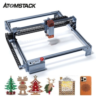 Atomstack Maker A10 V2 12W Laser Engraver 400mm/s High Speed Wifi & USB J7H6