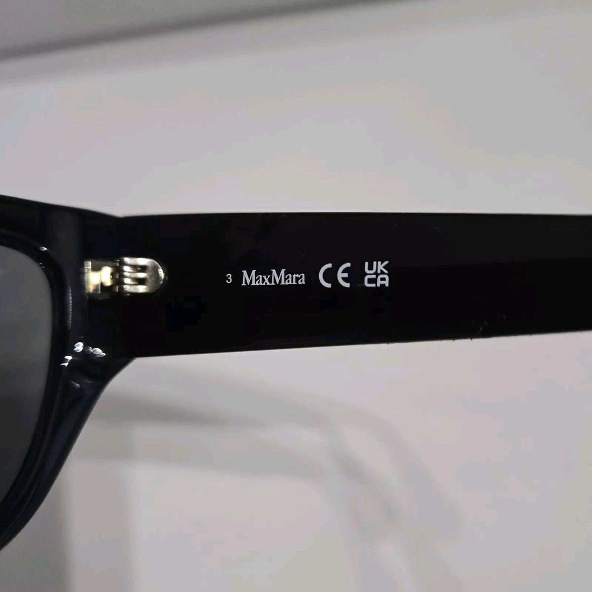 Max Mara Sunglasses MM0041 FRANCOISE  01A Black Mirror Woman new Square sunglasses, black | Max Mara main image 3