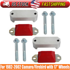 Polyurethane Rear End Bump Stops Spacer Kit For 82-02 Camaro Firebird 17 Wheels