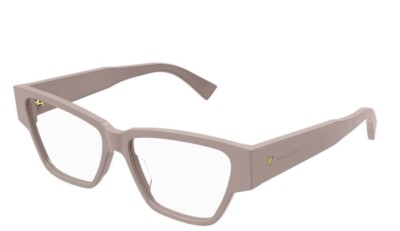 Bottega Veneta BV1288O 004 Recycled Acetate Oval Damen 2024 Pink NEU