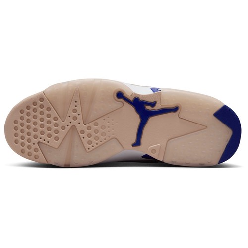 Women Nike Air Jordan MVP Basketball Shoes Size 7.5 Beige Blue White FB9019 200 - Picture 6 of 24