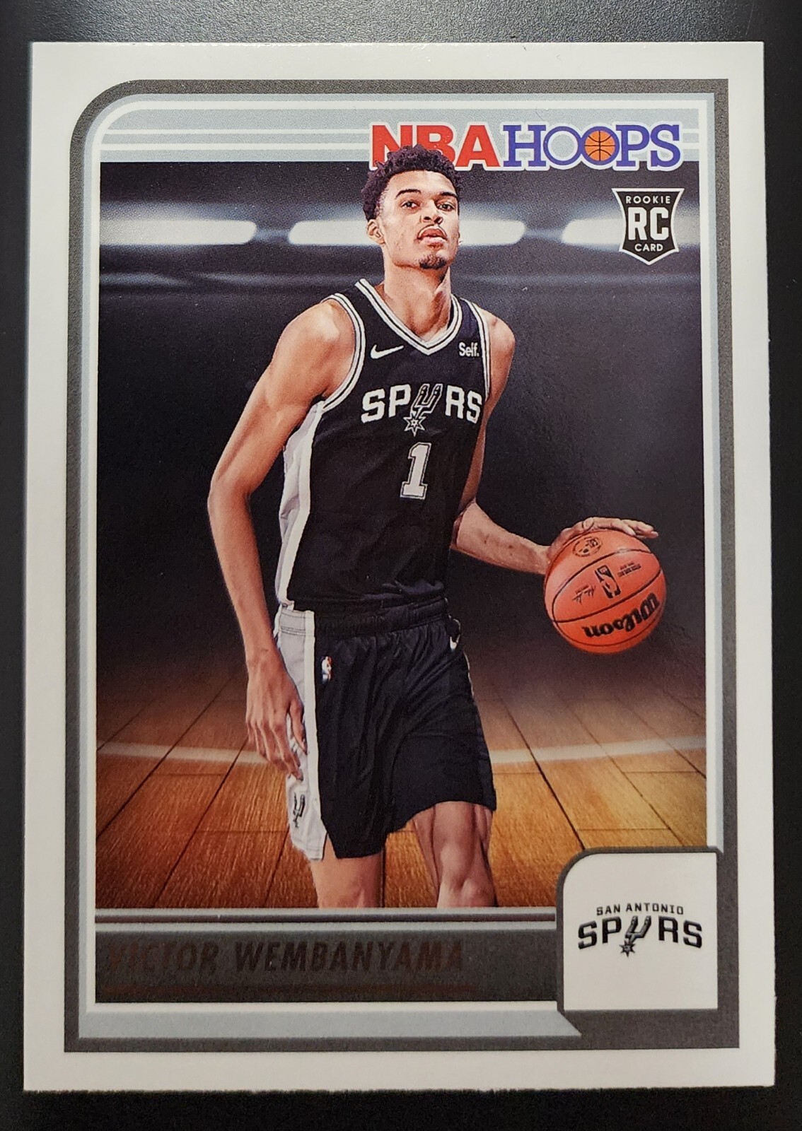 2023-24 Panini NBA Hoops Victor Wembanyama #277 Rookie Card