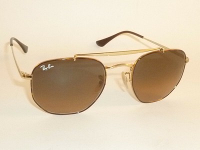 ray ban marshal brown gradient