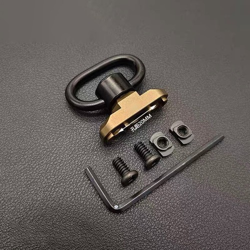 Tactical QD Sling M-LOK Mount Base Accessories Swivel Strap Buckle Quick Release - Bild 4 von 9