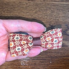 Vtg 50s/60s little boys clip on bow tie