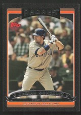 2006 Topps Updates & Highlights Adrian Gonzalez Black #/55 #UH58 Card