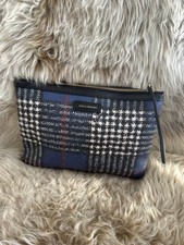 Isabel Marant Plaid Leather Clutch