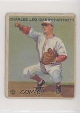 1933 Goudey Big League Chewing Gum R319 Gabby Hartnett #202 HOF 1z8
