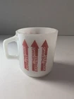 Vintage Thermo Express Milk Glass Coffee Mug By Galaxy A391