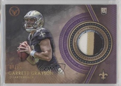 2015 Topps Valor Strength 31/75 Garrett Grayson #VP-GG Rookie Patch RC 0pm