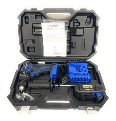 Kobalt XTR 24-Volt Max Brushless 1/2-in Cordless Drill Kit Battery Charger