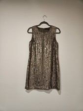NWT Polo Ralph Lauren Women's Sequin Dress, Size 4, Olive Green