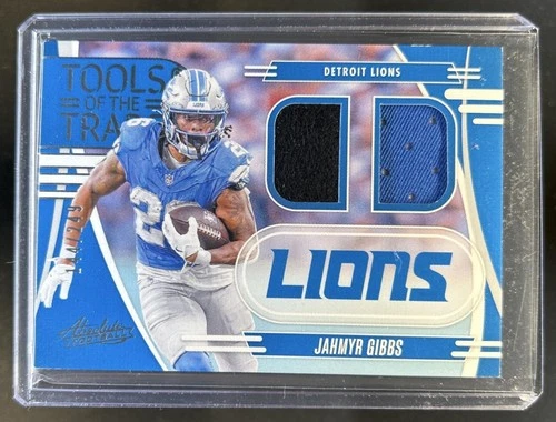 2025 Panini Absolute Jahmyr Gibbs Double (RAW)