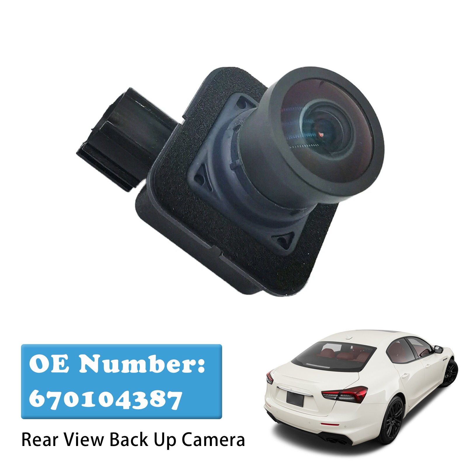 Rear View Back Up Camera 670104387 670039122 Fit For Maserati Ghibli 2017-2021