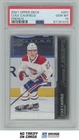2021-22 Upper Deck Young Guns French cracked slab Cole Caufield RC PSA 10 #201