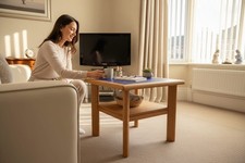 Skovby Coffee Table with Statement Colour Accent