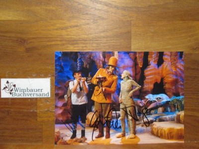 Original autograph Götz Otto Michael Kessler Mirja Boes Urmel aus dem Eis /// AU