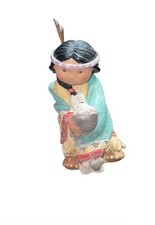 Enesco 1994 Friends of The Feather Dances With Wolf VTG Figurine 115657