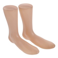 2pcs Foot Models Shoes Display Props Female Mannequin Socks Display