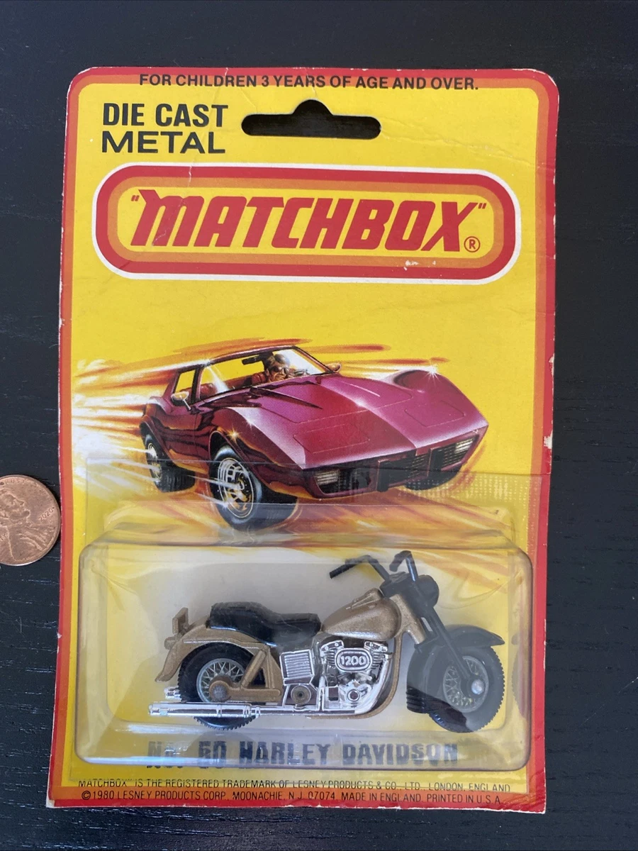 Matchbox Harley-Davidson Vintage Manufacture Diecast Cars, Trucks