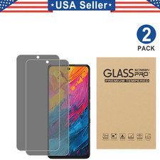 2PK Privacy Tempered Glass Screen Protector For TCL 60 XE/40 XL