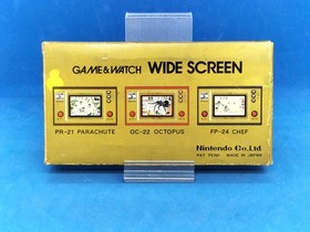 Nintendo Game & Watch Popeye PP-23 Wide Screen 1981 with Box Tested